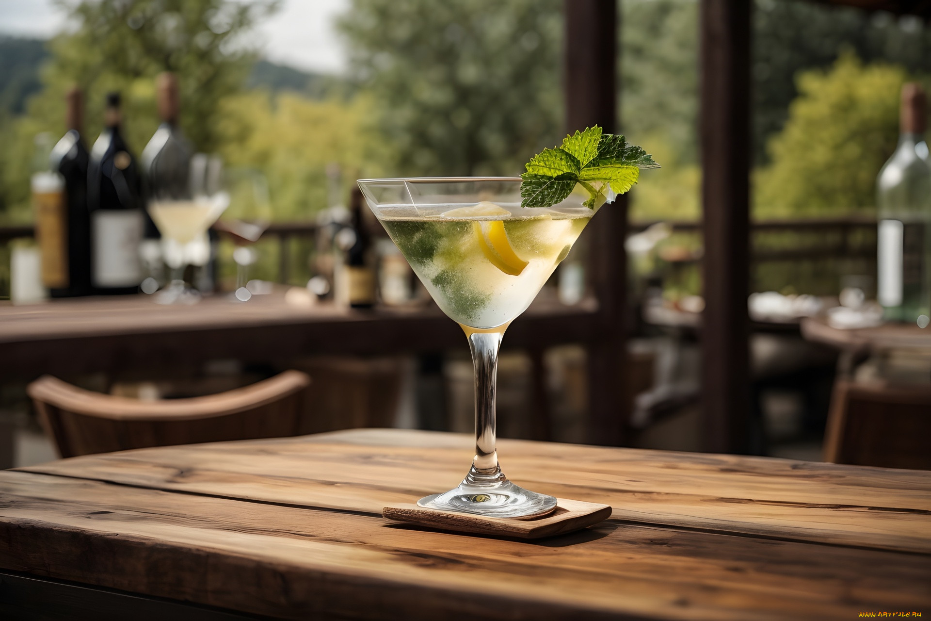 3 , -, food, martini-cocktail